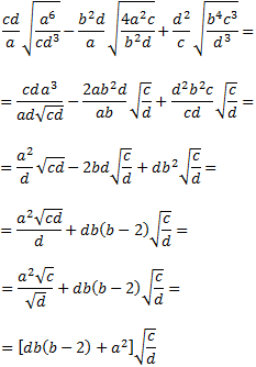 Simplificar fracciones algebraicas - raiz cuadrada - raiz cuadrada